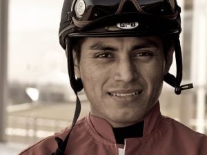 Jockey Abel Cedillo - Photo Courtesy of Ome Tochtli