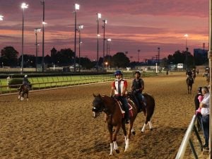 Sunrise at Churchill Downs