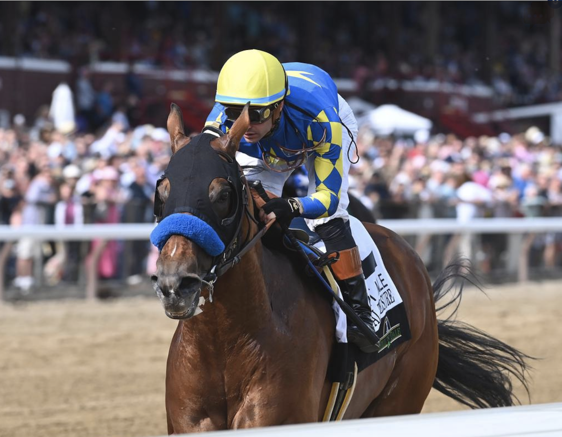 Baffert’s National Treasure Romps in Metropolitan Handicap