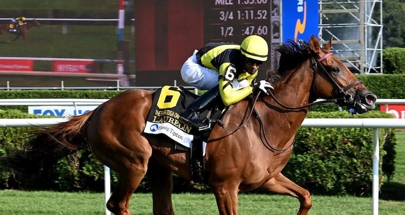 Laurelin, who is running in the Jockey Club Oaks