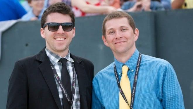 Jared Welch (left) and Aaron Halterman (right)